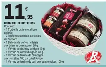 E.Leclerc Express Corbeille dégustations offre