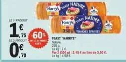 E.Leclerc Express HARRY'S Toast offre