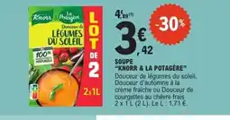 E.Leclerc Express KNORR & LA POTAGÈRE Soupe offre