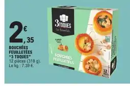 E.Leclerc Express 3 TOQUES Bouchées feuilletées offre