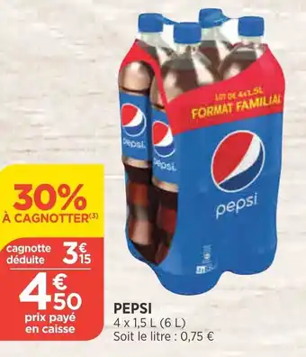 Bi1 Pepsi offre