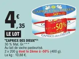 E.Leclerc Express CAPRICE DES DIEUX offre