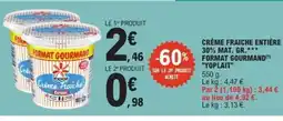 E.Leclerc Express YOPLAIT Crème fraiche entière 30% mat. gr.format gourmand offre
