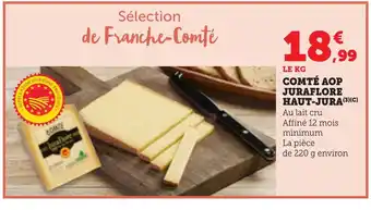 Bi1 Comté aop juraflore haut-jura offre