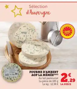 Bi1 Fourme d'ambert aop la mémée offre