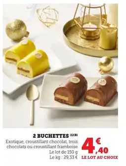 Bi1 2 Buchettes offre