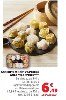 Bi1 Assortiment vapeurs asia traiteur offre