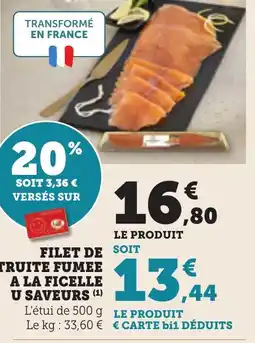 Bi1 Filet de truite fumee a la ficelle u saveurs offre