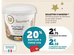 Bi1 Rillettes u saveurs offre