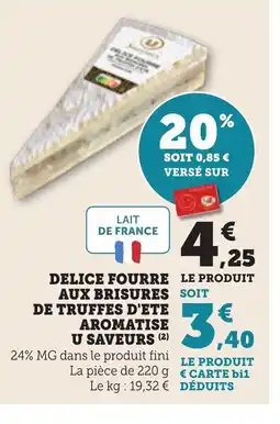 Bi1 Delice fourre aux brisures de truffes d'ete aromatise u saveurs offre