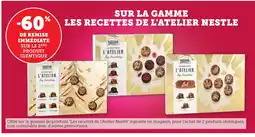 Bi1 Sur la gamme les recettes de l'atelier nestle offre
