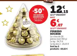 Bi1 FERRERO ROCHER offre