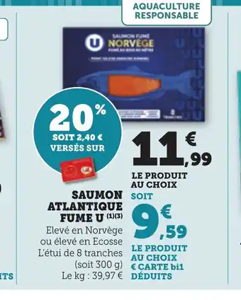 Bi1 Saumon atlantique fume u offre