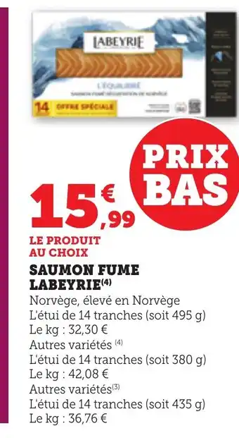 Bi1 LABEYRIE Saumon fume offre