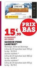 Bi1 LABEYRIE Saumon fume offre