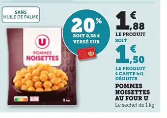 Bi1 Pommes noisettes au four u offre
