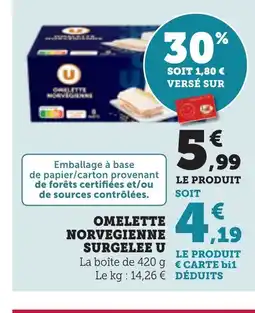 Bi1 Omelette norvegienne surgelee u offre