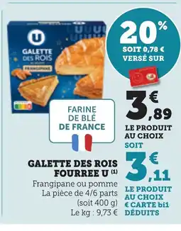 Bi1 Galette des rois fourree u offre