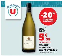Bi1 LIMOUX Aop blanc les pluviers u offre