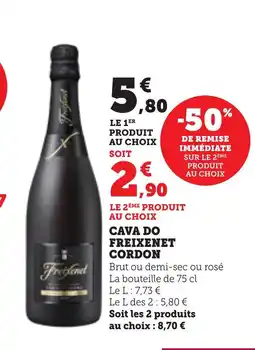 Bi1 Cava do freixenet cordon offre
