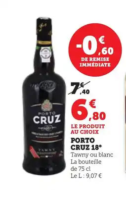 Bi1 PORTO CRUZ 18° offre