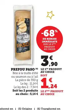 Bi1 PASO Prefou offre