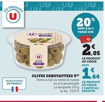 Bi1 Olives denoyautees u offre