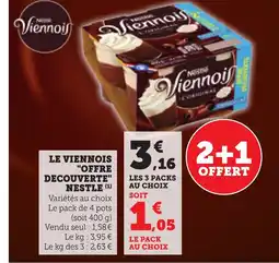 Bi1 LE VIENNOIS Offre decouverte nestle offre