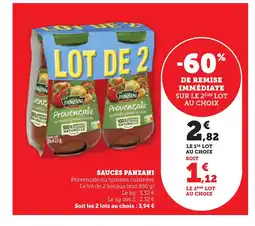 Bi1 PANZANI Sauces offre