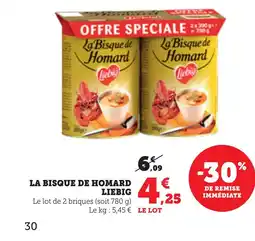 Bi1 LIEBIG La bisque de homard offre