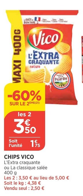 Bi1 Chips Vico offre