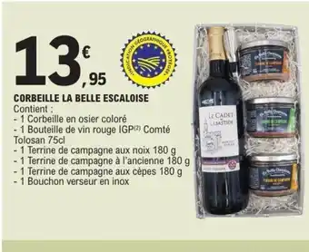 E.Leclerc Corbeille la belle escaloise offre