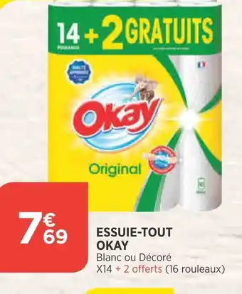 Bi1 Essuie-Tout Okay offre