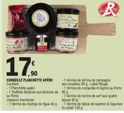 E.Leclerc Corbeille planchette apéro offre