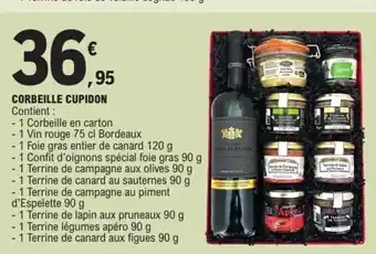 E.Leclerc Corbeille cupidon offre