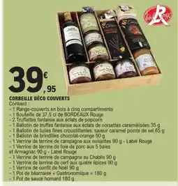 E.Leclerc Corbeille déco couverts offre