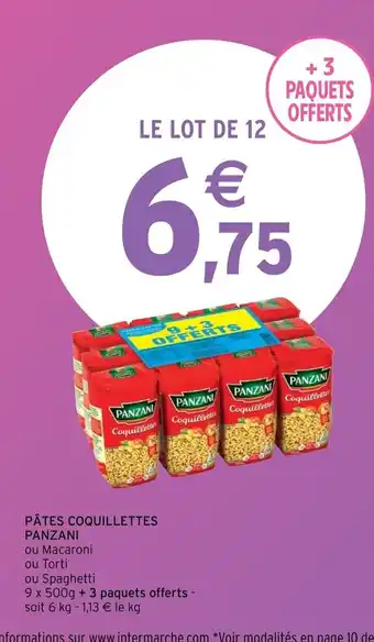Intermarché Pâtes Coquillettes offre