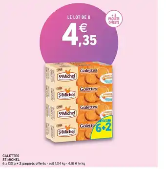 Intermarché Galettes St Michel offre