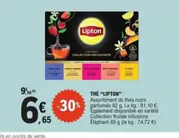 E.Leclerc LIPTON The offre