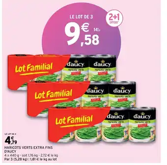 Intermarché Haricots Verts Extra Fins offre