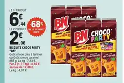 E.Leclerc BN Biscuits choco party offre
