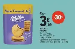 E.Leclerc MILKA Biscuits offre