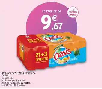 Intermarché Boisson Aux Fruits Tropical offre