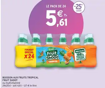 Intermarché Boisson Aux Fruits Tropical offre