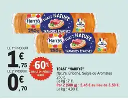 E.Leclerc HARRY'S Toast offre