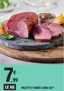 E.Leclerc Palette fumée sans os offre