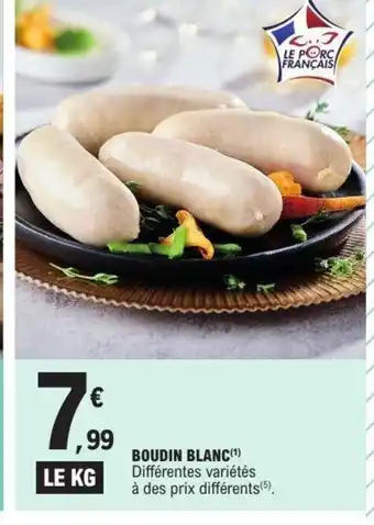 E.Leclerc Boudin blanc offre