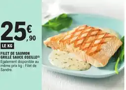 E.Leclerc Filet de saumon grillé sauce oseille offre