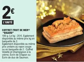 E.Leclerc BIGARD Coffret fruit de mer offre
