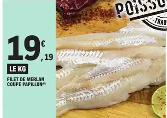 E.Leclerc Filet de merlan coupe papillon offre